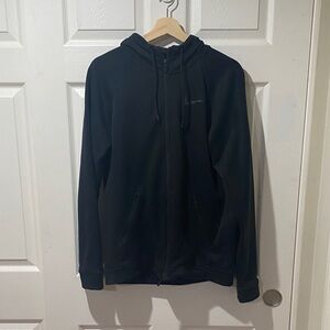 Nike Men's Black Zip-Up Hoodie